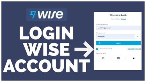 wise account login